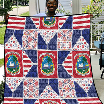 Liberia Christmas Quilt Patchwork Style