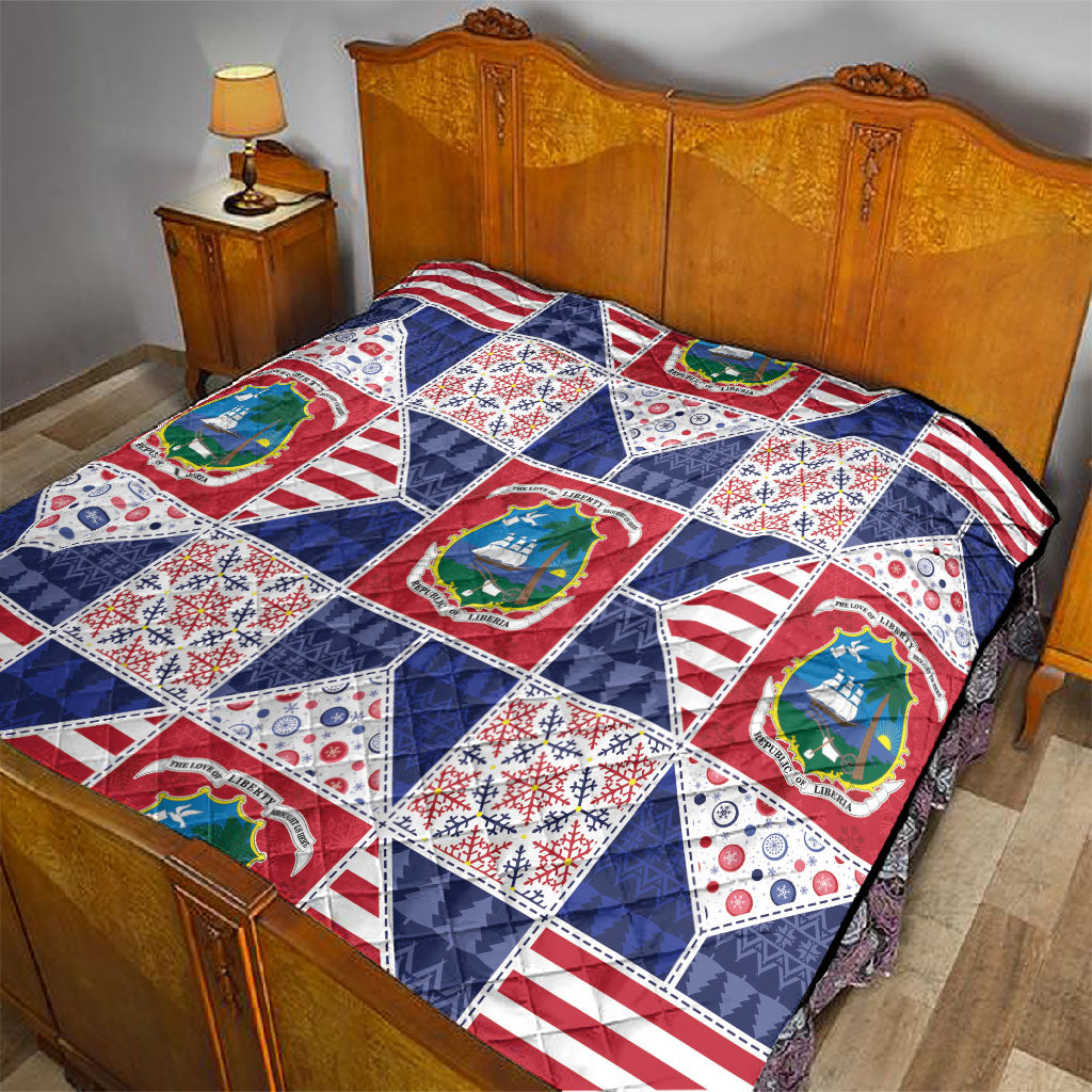 Liberia Christmas Quilt Patchwork Style