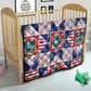 Liberia Christmas Quilt Patchwork Style