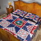 Liberia Christmas Quilt Bed Set Patchwork Style