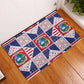 Liberia Christmas Rubber Doormat Patchwork Style