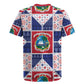 Liberia Christmas Rugby Jersey Patchwork Style