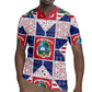 Liberia Christmas Rugby Jersey Patchwork Style