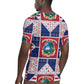 Liberia Christmas Rugby Jersey Patchwork Style