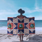 Liberia Christmas Sarong Patchwork Style