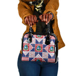 Liberia Christmas Shoulder Handbag Patchwork Style