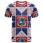 Liberia Christmas T shirt Patchwork Style