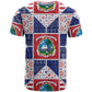 Liberia Christmas T shirt Patchwork Style
