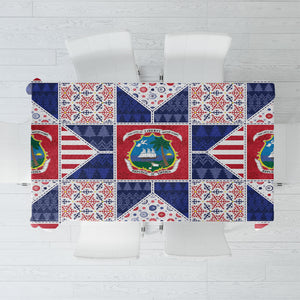 Liberia Christmas Tablecloth Patchwork Style