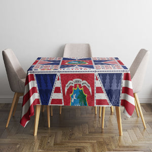 Liberia Christmas Tablecloth Patchwork Style