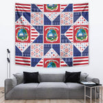 Liberia Christmas Tapestry Patchwork Style