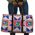 Liberia Christmas Travel Bag Patchwork Style