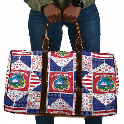 Liberia Christmas Travel Bag Patchwork Style