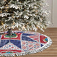 Liberia Christmas Tree Skirt Patchwork Style