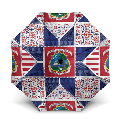 Liberia Christmas Umbrella Patchwork Style