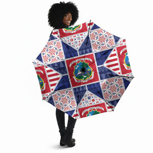 Liberia Christmas Umbrella Patchwork Style
