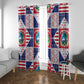 Liberia Christmas Window Curtain Patchwork Style