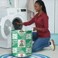 Nigeria Christmas Laundry Basket Patchwork Style