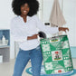 Nigeria Christmas Laundry Basket Patchwork Style
