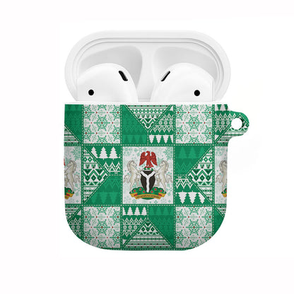 Nigeria Christmas AirPods Case Patchwork Style