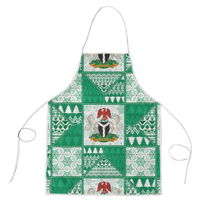 Nigeria Christmas Apron Patchwork Style
