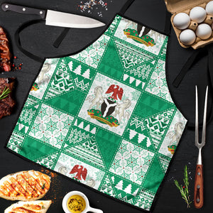 Nigeria Christmas Apron Patchwork Style