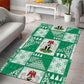 Nigeria Christmas Area Rug Patchwork Style
