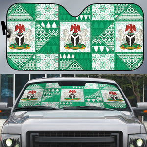 Nigeria Christmas Auto Sun Shade Patchwork Style