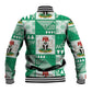 Nigeria Christmas Baseball Jacket Patchwork Style