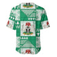 Nigeria Christmas Baseball Jersey Patchwork Style