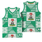 Nigeria Christmas Basketball Jersey Patchwork Style