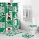 Nigeria Christmas Bathroom Set Patchwork Style