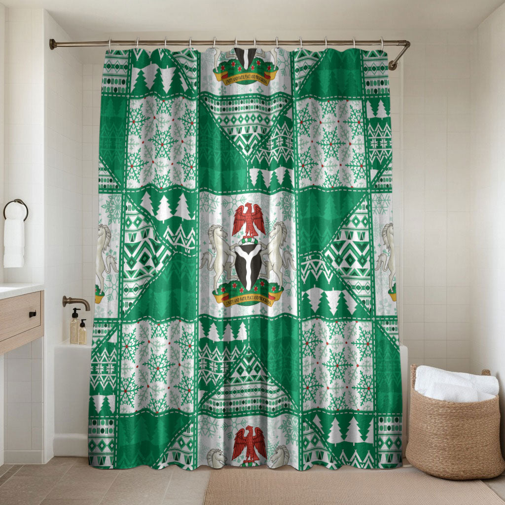 Nigeria Christmas Bathroom Set Patchwork Style