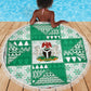 Nigeria Christmas Beach Blanket Patchwork Style