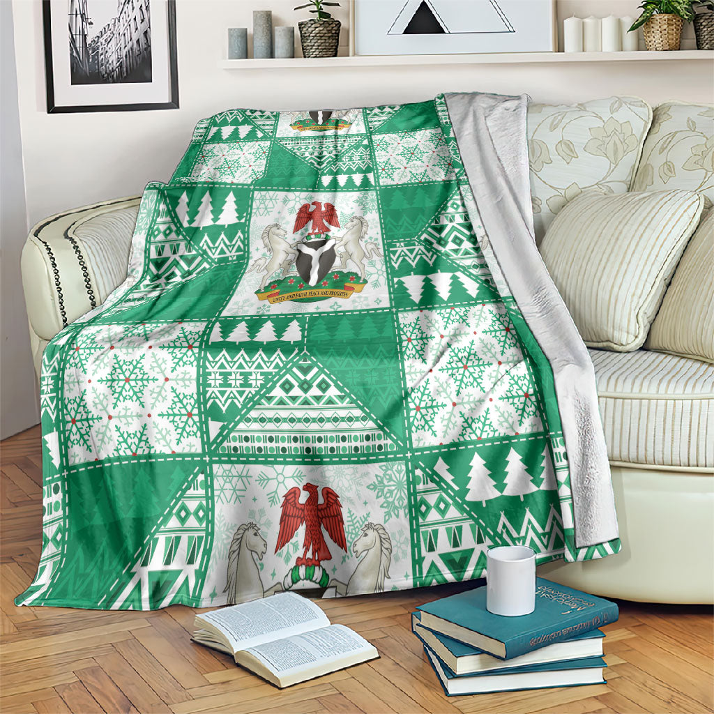 Nigeria Christmas Blanket Patchwork Style