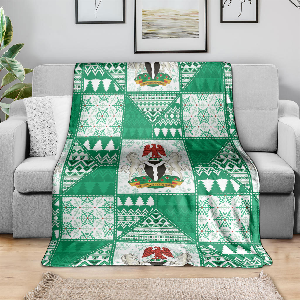 Nigeria Christmas Blanket Patchwork Style