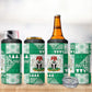 Nigeria Christmas 4 in 1 Can Cooler Tumbler Patchwork Style