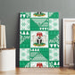 Nigeria Christmas Canvas Wall Art Patchwork Style