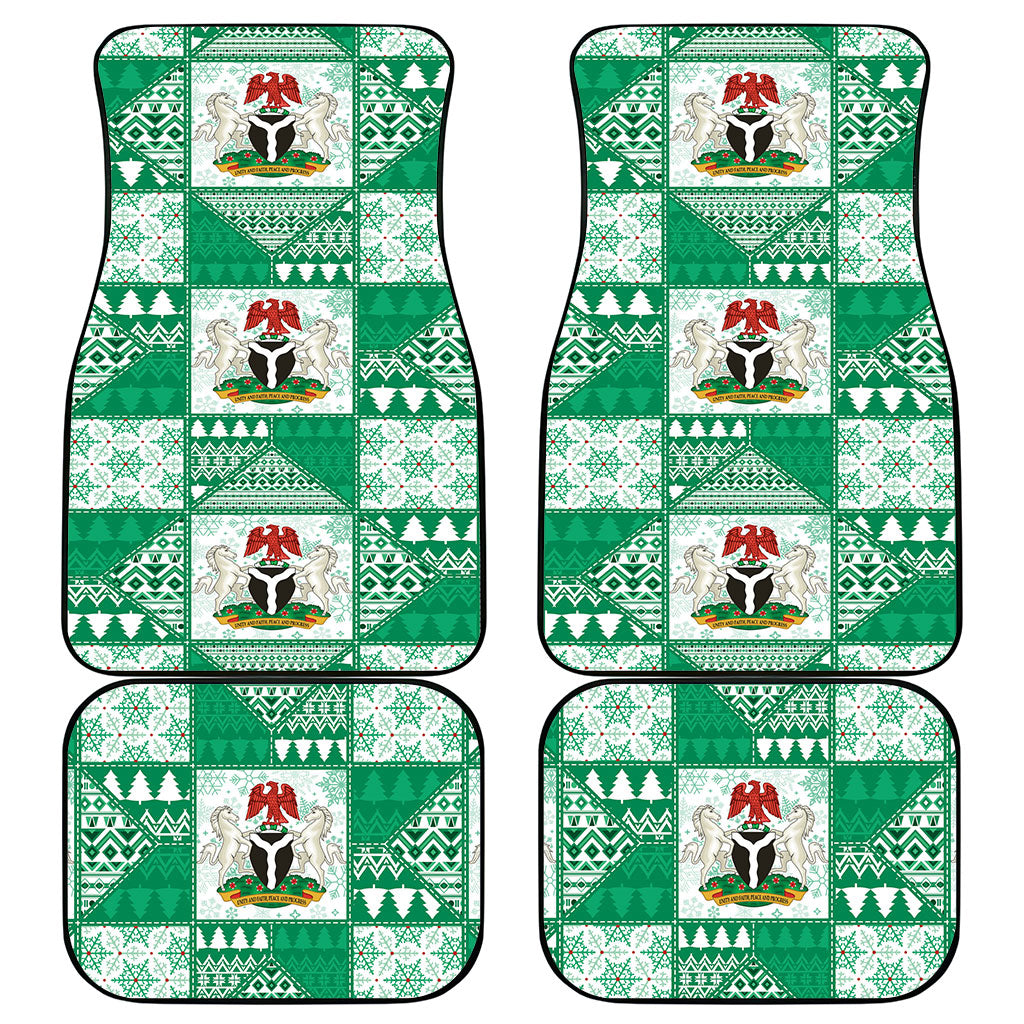 Nigeria Christmas Car Mats Patchwork Style