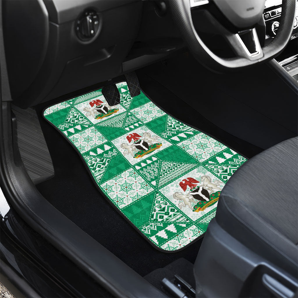 Nigeria Christmas Car Mats Patchwork Style