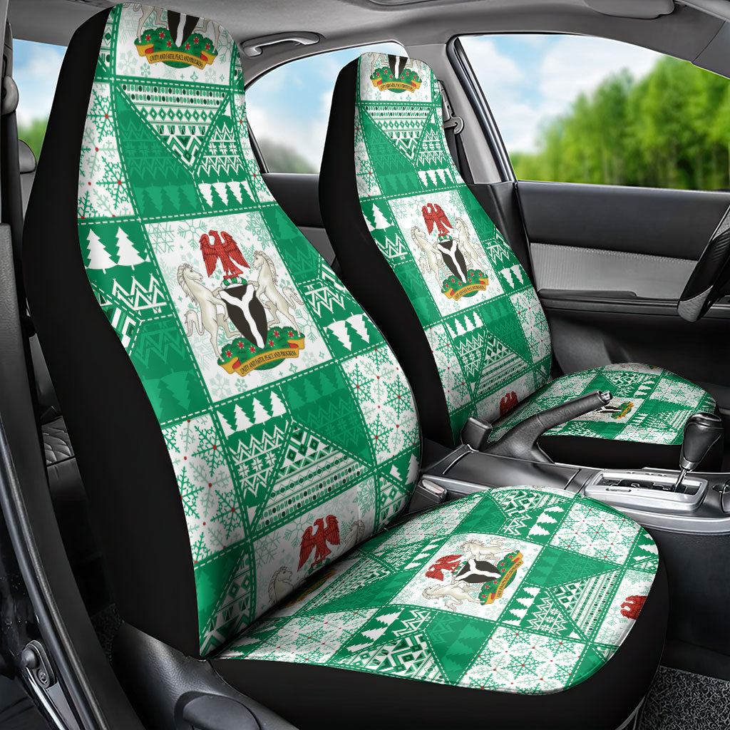 Nigeria Christmas Car Seat Cover Patchwork Style