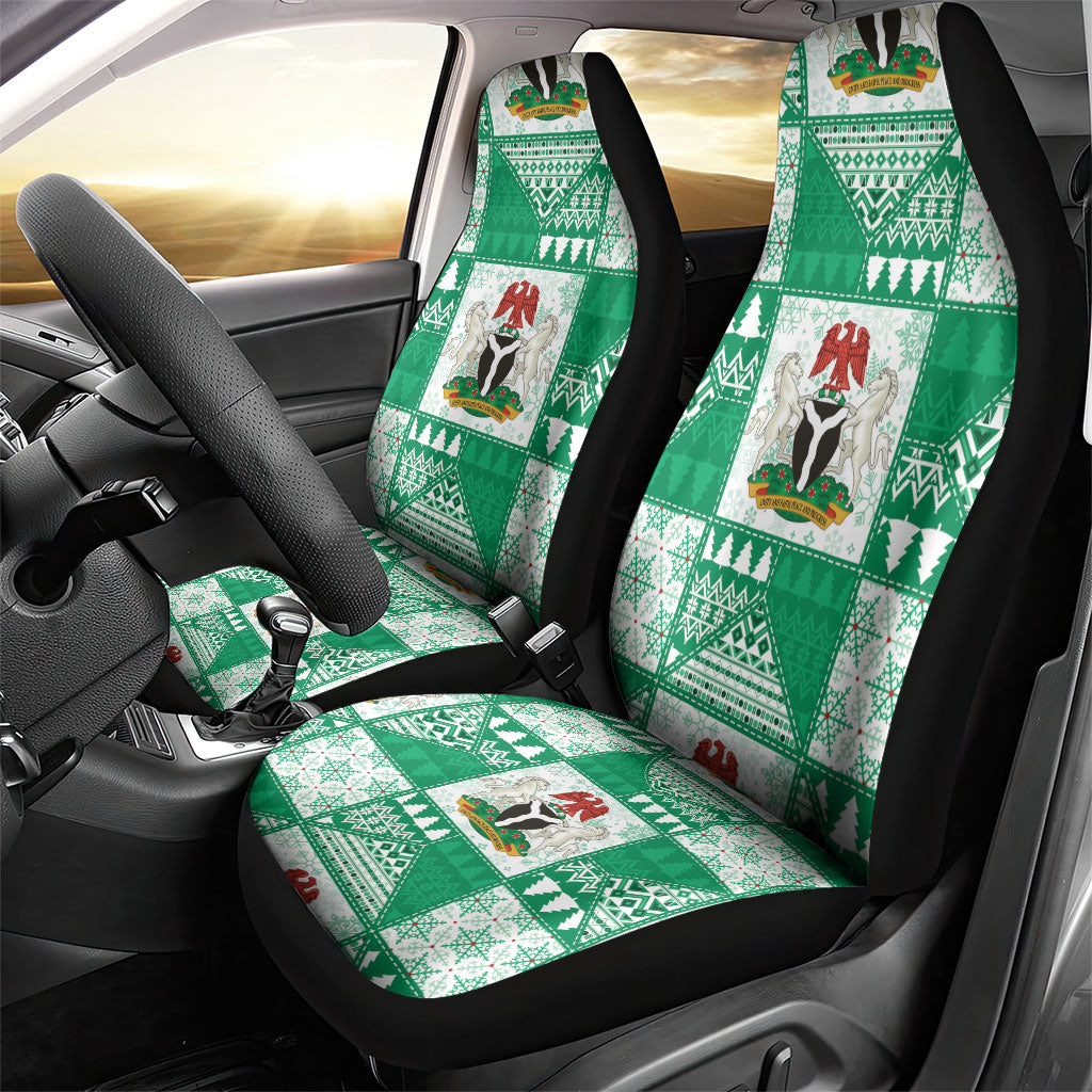 Nigeria Christmas Car Seat Cover Patchwork Style