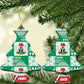 Nigeria Christmas Ceramic Ornament Patchwork Style