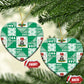 Nigeria Christmas Ceramic Ornament Patchwork Style