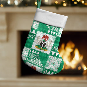 Nigeria Christmas Stocking Patchwork Style