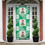 Nigeria Christmas Door Cover Patchwork Style