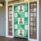 Nigeria Christmas Door Cover Patchwork Style