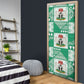 Nigeria Christmas Door Cover Patchwork Style