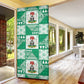 Nigeria Christmas Door Cover Patchwork Style