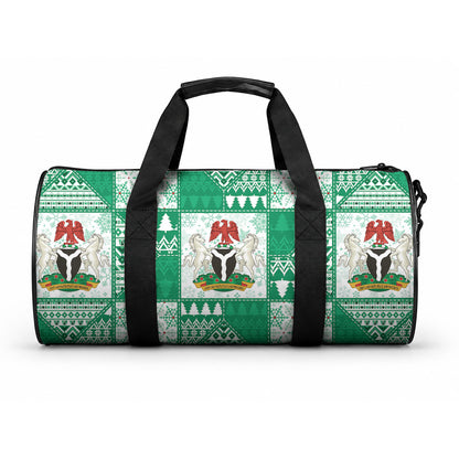Nigeria Christmas Duffle Bag Patchwork Style